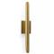 Redford Mid-Century Natural Brass Steel Sconce