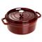 Staub Grenadine Red 2.75 Quart Cast Iron Round Cocotte Pot|Kathy Kuo Home