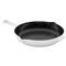 Staub White Cast Iron Frying Pan With Spout - 10&quot;|Kathy Kuo Home
