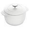 Staub White 1.6 Quart Cast Iron Rice Cocotte Pot|Kathy Kuo Home
