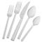 Zwilling Squared 45 Piece Stainless Steel Flatware Set|Kathy Kuo Home