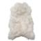 Alivia Modern Classic White Long Wool Sheepskin Rug - 2&#39;x3&#39;|Kathy Kuo Home
