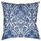 Serenity Global Bazaar Floral Patterned Indoor Outdoor Pillow - 18&quot; x 18&quot;