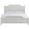 Pablo Coastal Beach White Wood Bed - Queen|Kathy Kuo Home