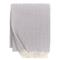 Sferra Modern Celine Lilac Cotton Throw Blanket|Kathy Kuo Home