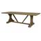 Amina Coastal Natural Teak Rectangular Outdoor Dining Table - 94&quot;W|Kathy Kuo Home