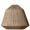 Rebecca Coastal Beach Natural Brown Twisted Jute Pendant|Kathy Kuo Home