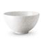 L&#39;Objet Alchimie Modern Classic Reactive White Earthenware Cereal Bowl|Kathy Kuo Home