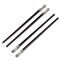 L&#39;Objet Modern Classic Black Wood Platinum Tip Chopsticks - Set of 2 Pairs|Kathy Kuo Home