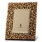 L&#39;Objet Lorel Hollywood Regency Gold Plated Brown Suede Photo Frame - 4x6|Kathy Kuo Home