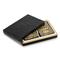 L&#39;Objet Crocodile Midcentury Black Porcelain 2 Decks Playing Cards|Kathy Kuo Home