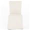 Vannie Modern Classic Cream Performance Slip Covered Dining Chair|Kathy Kuo Home