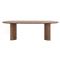 Paris Rustic Lodge Brown Acacia Wood Oval Dining Table - 94&quot;|Kathy Kuo Home