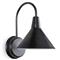 Dublin Industrial Loft Oil Rubbed Bronze Steel Armed Sconce