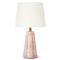Joelle Hollywood Regency Rose Resin Mini Table Lamp|Kathy Kuo Home