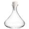 Simon Pearce Vintner Modern Clear Glass Wine Decanter with Marble Stopper|Kathy Kuo Home