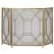 Roxanne Hollywood Regency Gold Pattern Fireplace Screen|Kathy Kuo Home