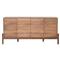Rissa Mid Century Modern Brown Acacia Wood Sideboard|Kathy Kuo Home
