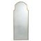 Pauline French Country Gold Iron Arched Frame Floor Mirror|Kathy Kuo Home