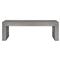 Leilani Industrial Loft Grey Concrete Outdoor Bench
