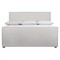 Maxine Modern Classic Grey Upholstered Bed - Queen|Kathy Kuo Home
