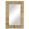 Heather Coastal Beach Natural Jute Rectangular Wall Mirror|Kathy Kuo Home