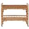 Andi Coastal Beach Natural Brown Rattan Bar Cart|Kathy Kuo Home