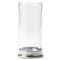 MATCH Modern Pewter Base Clear Crystal Highball Glass|Kathy Kuo Home