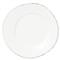 Lastra Coastal White Melamine Dinner Plate|Kathy Kuo Home