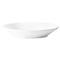 Lastra Coastal White Melamine Shallow Serving Bowl|Kathy Kuo Home
