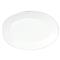 Lastra Coastal White Melamine Oval Platter|Kathy Kuo Home