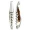 Forge de Laguiole Modern Silver Stainless Steel Elk Stag Handle Corkscrew|Kathy Kuo Home