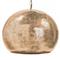 Pierced Global Bazaar Natural Brass Sphere Pendant|Kathy Kuo Home