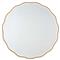 Candice Hollywood Regency Gold Resin Frame Round Mirror|Kathy Kuo Home