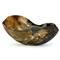 Global Bazaar Natural Black Horn Decorative Bowl|Kathy Kuo Home
