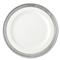 MATCH Modern Convivio Rim White Ceramic Dessert Plate|Kathy Kuo Home
