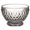 Boston Modern Classic Clear Crystal Glass Bowl - Small|Kathy Kuo Home
