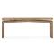 Rayan Rustic Lodge Brown Reclaimed Pine Wood Rectangular Console Table|Kathy Kuo Home