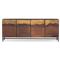 Baylor Industrial Loft Brown Ombre Iron Sideboard|Kathy Kuo Home