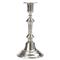 MATCH Modern Genoa Pewter Tall Candlestick|Kathy Kuo Home