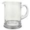 MATCH Modern Pewter Base Clear Crystal Branch Bar Pitcher|Kathy Kuo Home