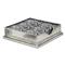 MATCH Modern Pewter Napkin Holder - Small|Kathy Kuo Home