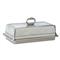 MATCH Modern Pewter Butter Dish - Small|Kathy Kuo Home