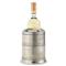 MATCH Modern Pewter Wine Cooler|Kathy Kuo Home