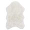 Woolly Modern White Wool Shag Washable Rugs - 2&#39;5&quot;x3&#39; 7&quot;|Kathy Kuo Home