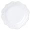 Incanto Stone Baroque Modern White Stoneware Salad Plate|Kathy Kuo Home