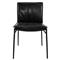 Marissa Industrial Loft Upholstered Leather Iron Legs Dining Chair - Set of 2|Kathy Kuo Home