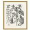 Amanda French Country Black Floral &amp; Botanical Gold Frame Illustration 9|Kathy Kuo Home