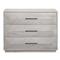 James Modern Classic Grey 3 Drawer Wood Dresser|Kathy Kuo Home