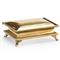 Veronique Regency Polished Brass Metal Decorative Box - Small|Kathy Kuo Home